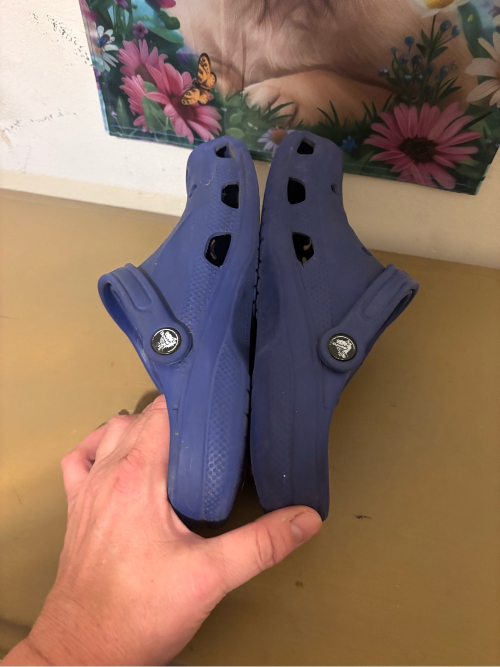 CROCS Classic Clog in Navy Blue - Picture 3 of 7